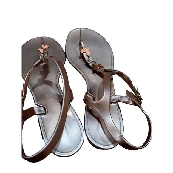 Guess butterfly accent sandals size 10 - Picture 3 of 6